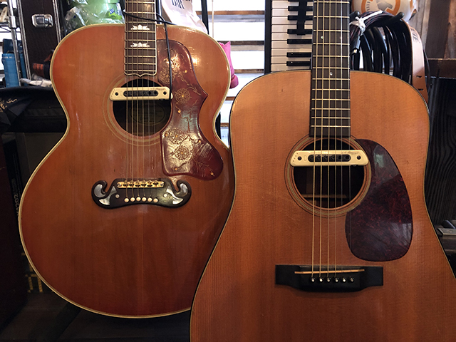 Gibson J-200 v.s Martin D-18 !? – 茅ヶ崎日記