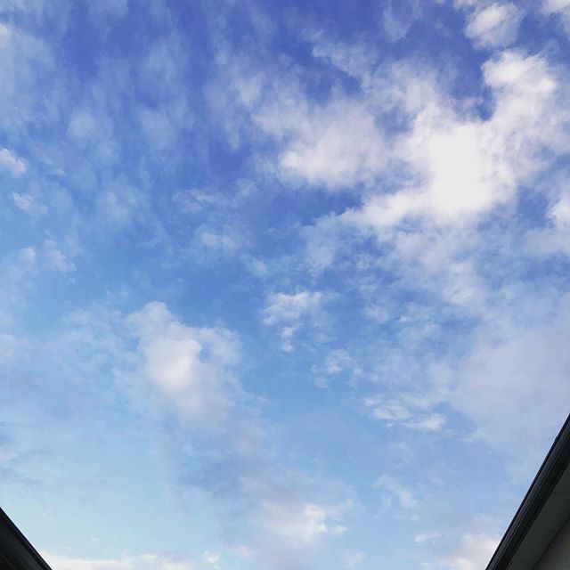 今日の空