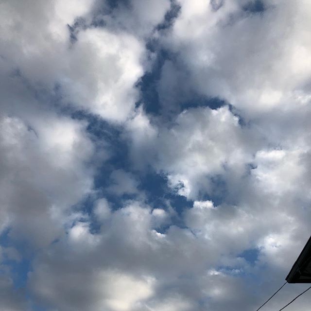 今日の空