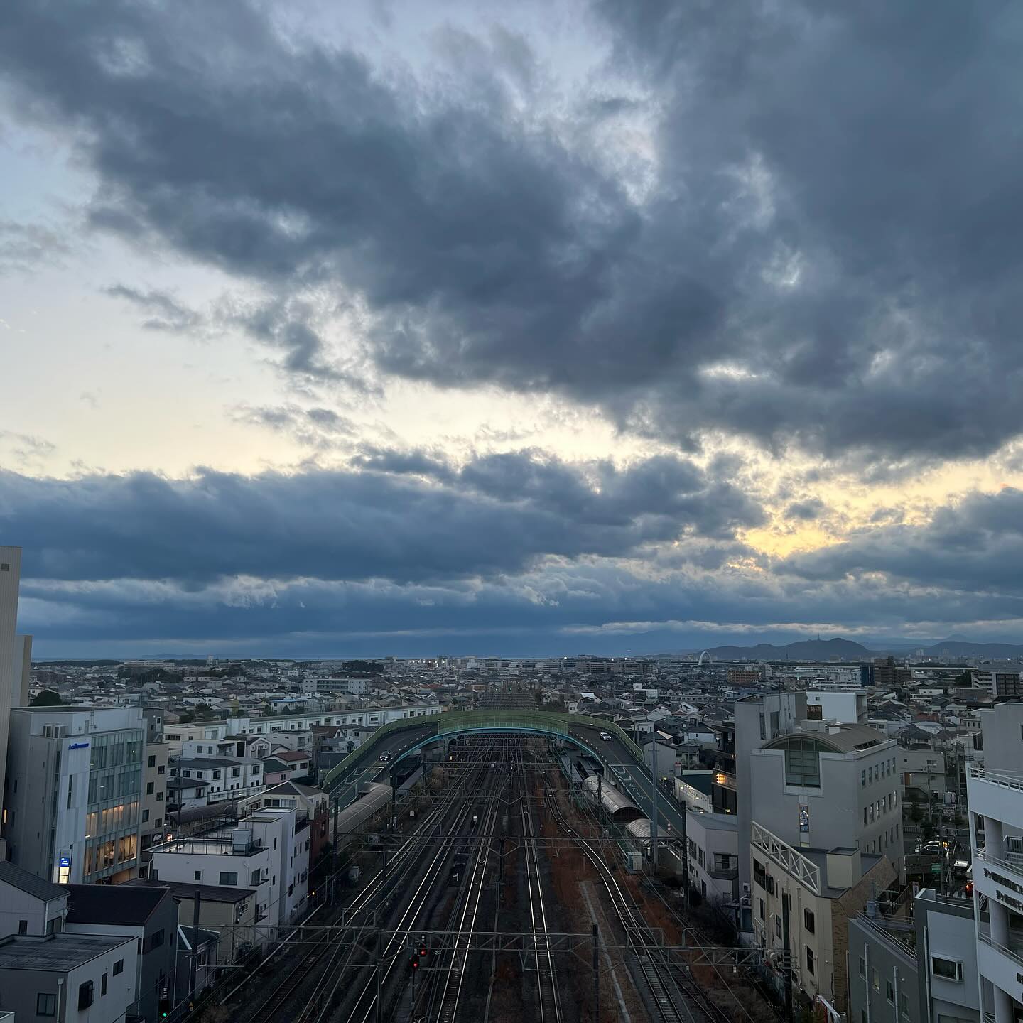 今日の空