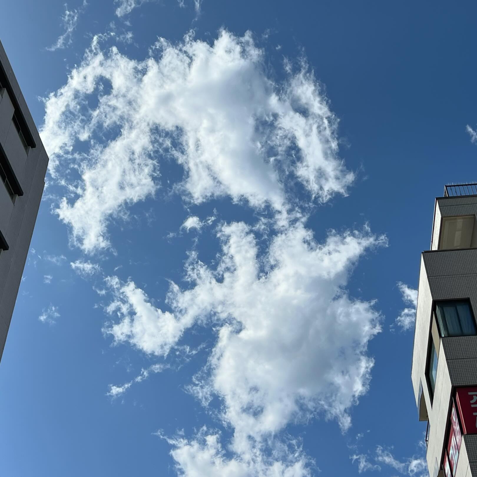 今日の空