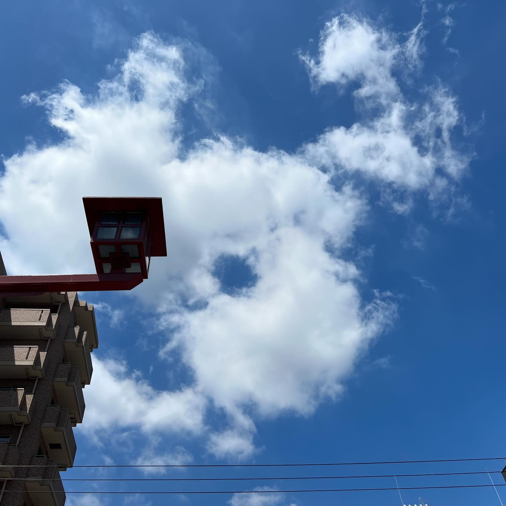 今日の空