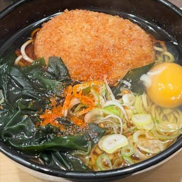 コロソバに卵追加ぢゃ