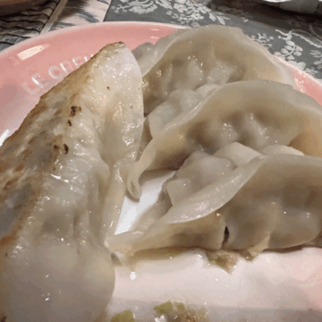 今日の晩飯は宇都宮の餃子