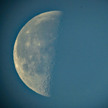 下弦の月