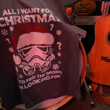 Tシャツでクリスマス